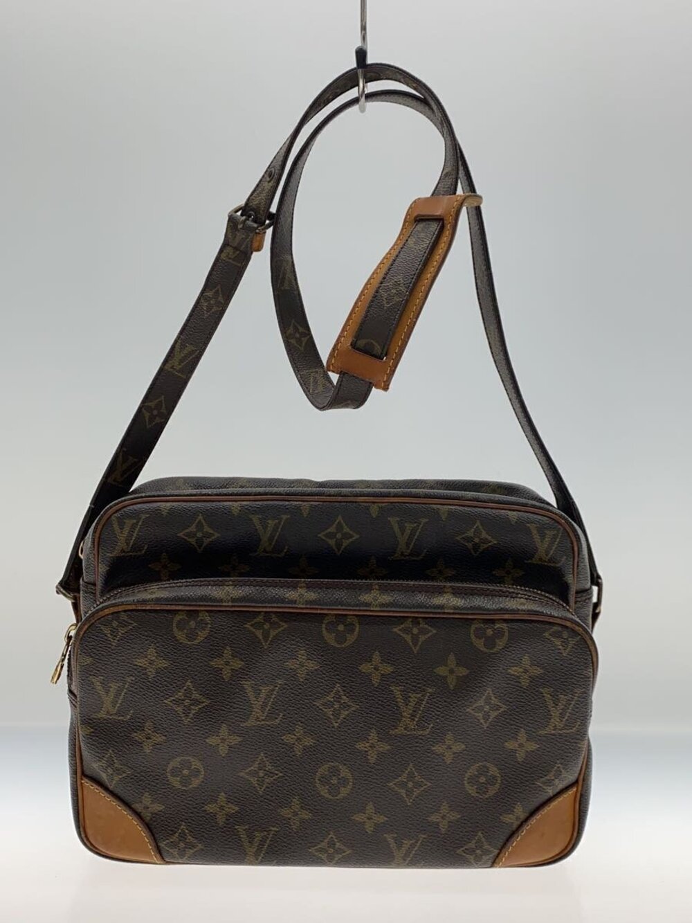 LOUIS VUITTON Nile Shoulder Bag Brown